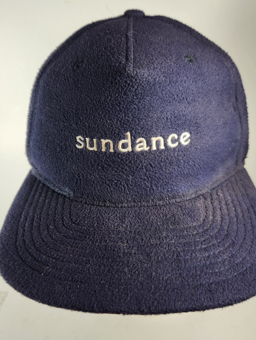 SUNDANCE Mountain Resort Trucker Hat Strap Back Blue Ski Mesh